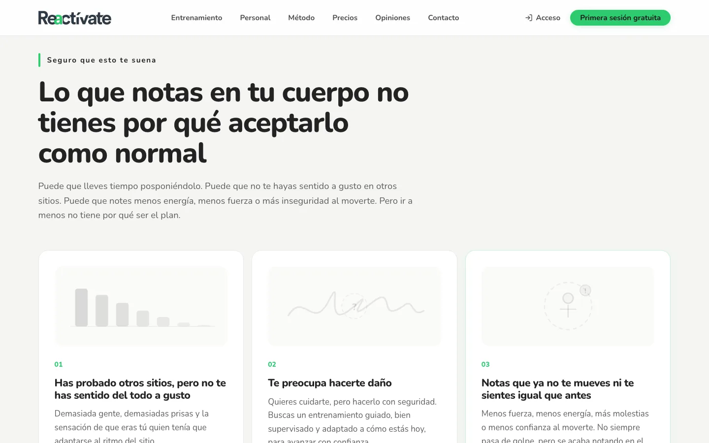 Reactívate Bilbao: funcionalidad representativa del proyecto