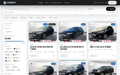 Automarket Durango: funcionalidad representativa del proyecto